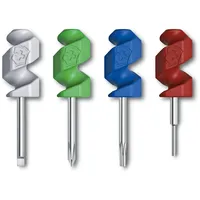 Victorinox Mini-Schraubendreher Set 1,5 mm Phillips 000 Torx T4 SIM Karten Pin mehrfarbig