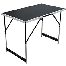 LINDER EXCLUSIV Campingtisch Multifunktionstisch Schwarz