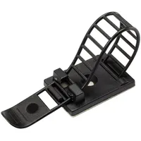 TRU Components WCT-85 Befestigungssockel selbstklebend, schraubbar 1206772 Bündel-Ø-Bereich 22mm