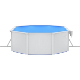 vidaXL Pool mit Sicherheitsleiter 490x360x120 cm