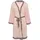 LASCANA Damen Kimono rosa anthrazit gemustert Gr.44/46
