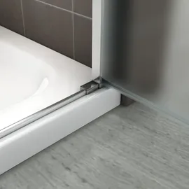 iflair Lara Duschtür rechts 80 x 195 cm grau satiniert ESG Sicherheitsglas