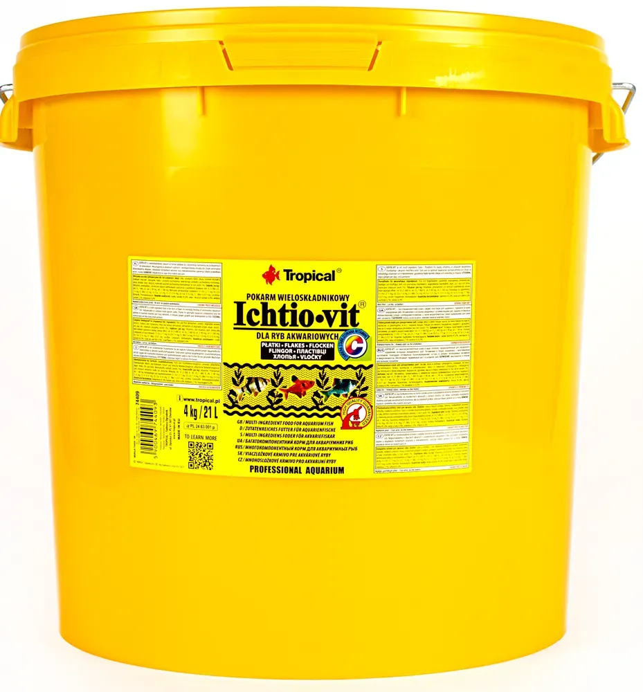 TROPICAL Ichtio-Vit 21L/4kg (Rabatt für Stammkunden 3%)