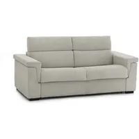 2-sitzer Schlafsofa Olinda, Schlafsofa Fürs Wohnzimmer, Gepolstert, Abnehmbar, 100 % Made In Italy-qualität, 205x95 H100 Cm, Beige - Dmora