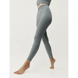 Sakura Born Living Yoga Damen-Sportstrumpfhose grau L