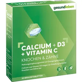 Alliance Healthcare Deutschland GmbH gesund leben Calcium 800mg+D3+Vit C 160mg Brtbl