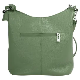 Cluty Umhängetasche Leder Grün