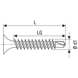 SPAX Schnellbauschrauben 3,5 x 35 mm 1000 Stück
