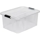 Kreher Master Box Aufbewahrungsbox 32 l 1-tlg. transparent