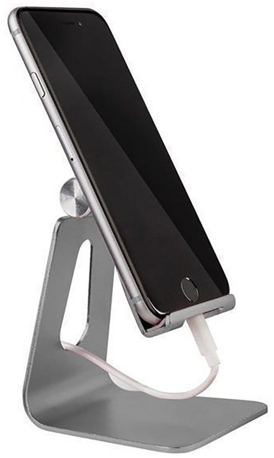 MyGadget Smartphone Ständer Aluminium Halterung Multiwinkel Handy-Halterung