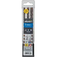 Alpen SDS+ FORCE X Box 3 tlg. 6- 8-10x160