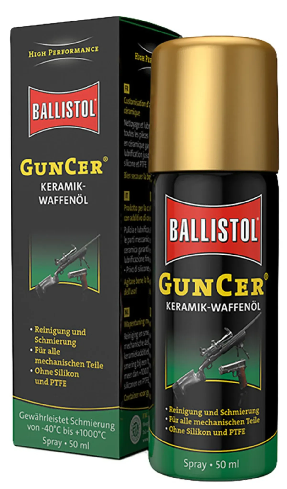 Ballistol Waffenöl GunCer Spray