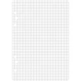 Brunnen Ringbucheinlagen A6 kariert, 50 Blatt