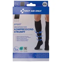 FIRST AID ONLY® Kompressionsstrümpfe, geschlossene Spitze SPORT Größe XXL