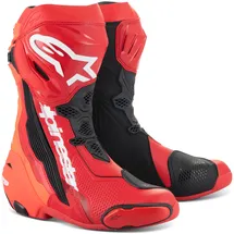Alpinestars Supertech R Hellrot/Neon-Rot/Schwarz 43