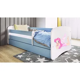 raumhirsch furniture Kinderbett Raumhirsch 80 x 180 cm Holzwerkstoff blau