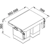 Franke Sorter Garbo 60 – 2 A – von Speiseabfällen