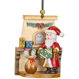 Hubrig Volkskunst GmbH Christbaumschmuck Weihnachtsmann Bescherung - 8 cm