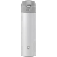 Zwilling Thermoflasche, Reisebecher, Doppelwandisolierung, Sicherheitsverschluss, 450 ml, Höhe: 22,8 cm, Weiß