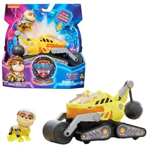 Spin Master Spin Master, Paw Patrol Der Mighty Kinofilm, Superhelden-Basis-Fahrzeug von Rubble (6067511)