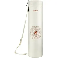 luxuskollektion Yogatasche Yogamatte Reißverschluss Schultergurt Beige Stechapfel