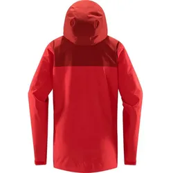 HAGLÖFS Damen Funktionsjacke Koyal Proof Jacket, Poppy Red/Corrosion, M