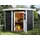 Weka Gartenhaus 229 2,09 x 2,05 m anthrazit