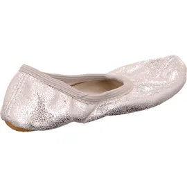 Beck Basic Glitzer Gymnastikschuhe, Silber, 24 EU