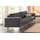 Home Affaire 3-Sitzer HOME AFFAIRE "Lasse", grau (anthrazit), B:239cm H:84cm T:89cm, Struktur fein( 100% Polyester);Filzoptik (100% Polyester);Luxus-Microfaser (100% Polyester), Sofas, im scandinavischem Stil mit Holzfüßen