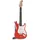 BONTEMPI 241300-Elektrische Gitarre mit Schultergurt, Red
