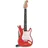 BONTEMPI 241300-Elektrische Gitarre mit Schultergurt, Red