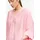 Comma, Kurzarmbluse Semitransparent Rosa L