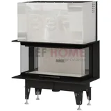 BeF Kamineinsatz Therm V 10 C | 13 kW | Hebetür, C-förmige Scheibe