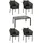Mendler HWC-N41 Set 5-tlg. Anthrazit