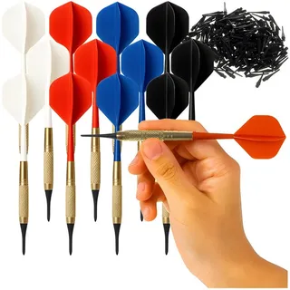 Zentrada Darts-Set 12-tlg. + Spitzen Trizand 26100