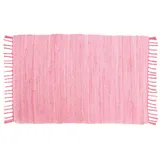 Zaba Handwebteppich Dream Cotton rose 40 x 60 cm