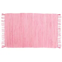 Zaba Handwebteppich Dream Cotton rose 40 x 60 cm