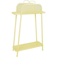 Garden Pleasure Balkonregal Shelfo gelb 65,5 x 27,0 x 105,5 cm, 1 St.