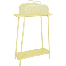 Garden Pleasure Balkonregal Shelfo gelb 65,5 x 27,0 x 105,5 cm, 1 St.