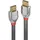 Lindy HDMI-Kabel 7,5 m Grau