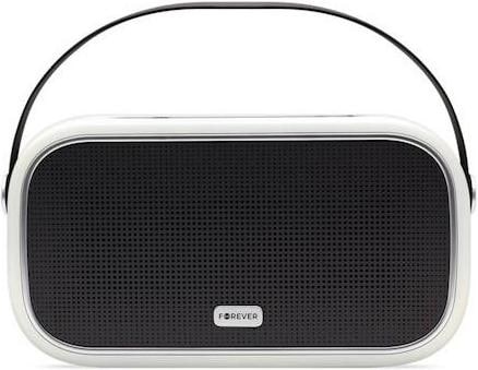 Forever Bluetooth speaker UNIQ BS-660 white (4 h, Akkubetrieb), Bluetooth Lautsprecher, Weiss