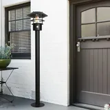 Elstead Lighting Außenleuchte Stehleuchte Wegeleuchte Gartenlampe Bewegungsmelder Schwarz H 100cm