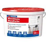 Baufan Waschfeste Wandfarbe Weiß 10 l