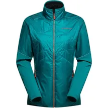 La Sportiva Ascent Primaloft Jacket Women everglade/cherry tomato 733322 S,