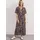 STREET ONE Druckkleid Midi Rot 38