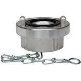 Riegler Storz-Blindkupplung, Kette, Alu, Storz-Größe 100, KA 115 mm