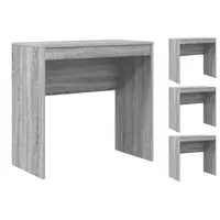 VidaXL Schreibtisch Grau Sonoma Holzwerkstoff 80 x 40 x