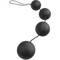 Liebeskugeln „deluxe vibro balls“, 4 Kugeln, 167,8 g, schwarz
