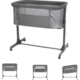 KIKKABOO Beistellbett Noah verstellbar