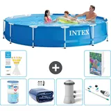 Frame Pool Rund - 366x76 Cm - 7-teilig  S27